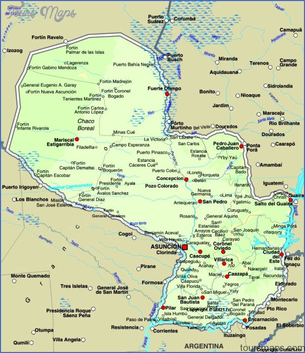 paraguay Paraguay Maps & GPS