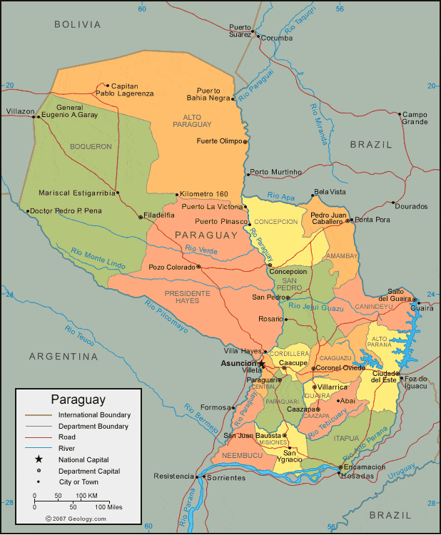pilar map paraguay 22 Pilar Map Paraguay