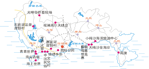 shenzhen bus routes map 14 SHENZHEN BUS ROUTES MAP