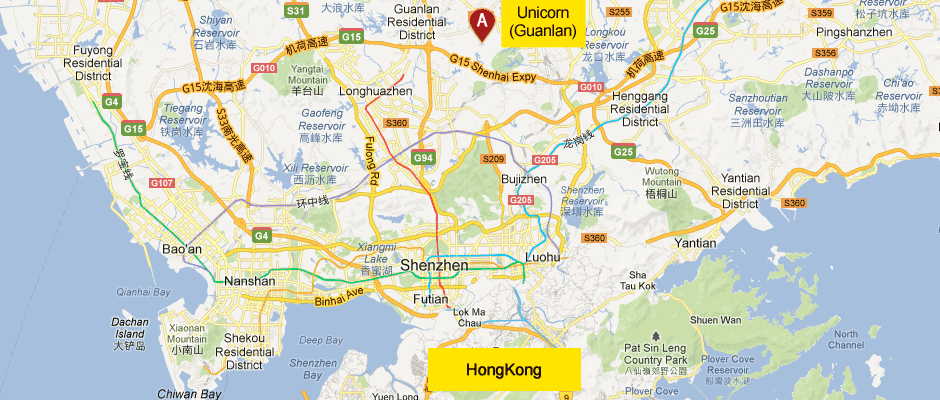 shenzhen fuyong map 3 SHENZHEN FUYONG MAP