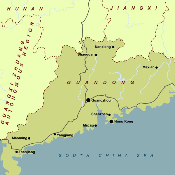 shenzhen guangdong map 10 SHENZHEN GUANGDONG MAP