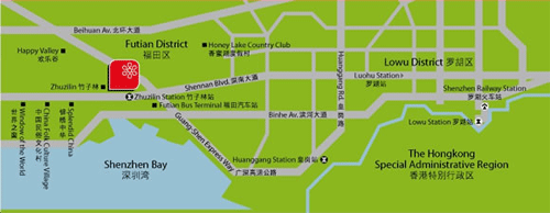 shenzhen map futian 22 SHENZHEN MAP FUTIAN