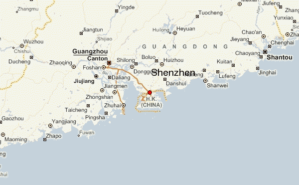 shenzhen province map 6 SHENZHEN PROVINCE MAP