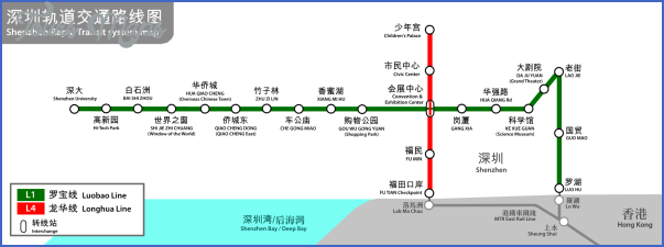 shenzhen train line map 7 SHENZHEN TRAIN LINE MAP