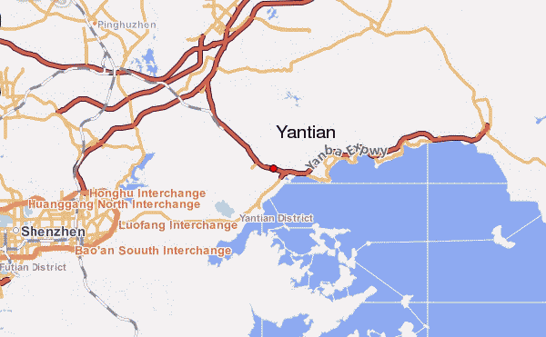 yantian shenzhen map 3 YANTIAN SHENZHEN MAP