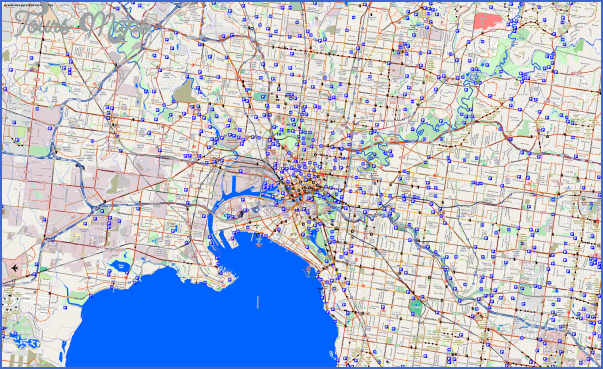 4 Melbourne Map