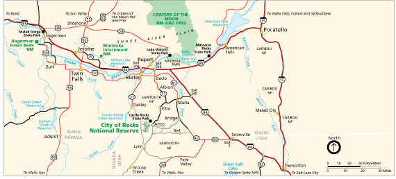 idaho map tourist attractions 10 Idaho Map Tourist Attractions