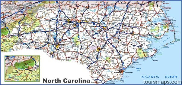 north carolina map 1 NORTH CAROLINA MAP