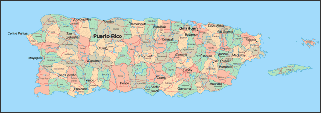 puerto rico map beaches 12 Puerto Rico Map Beaches