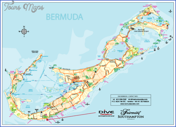 bermuda map 29 Bermuda Map