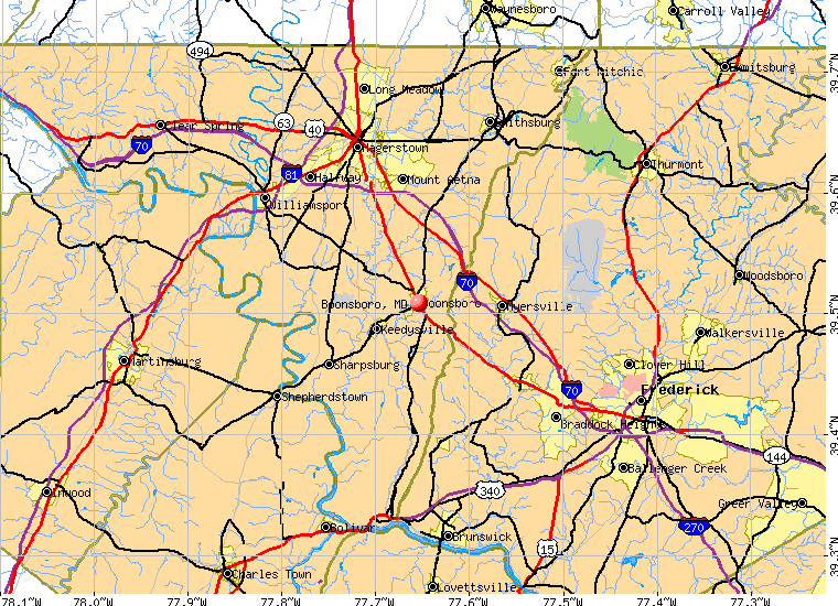 boonsboro maryland map 25 Boonsboro Maryland Map