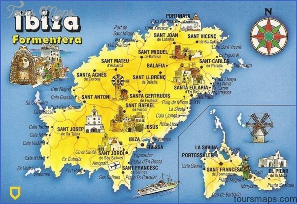 ibiza tourist attractions map 0 Ibiza Tourist Attractions Map