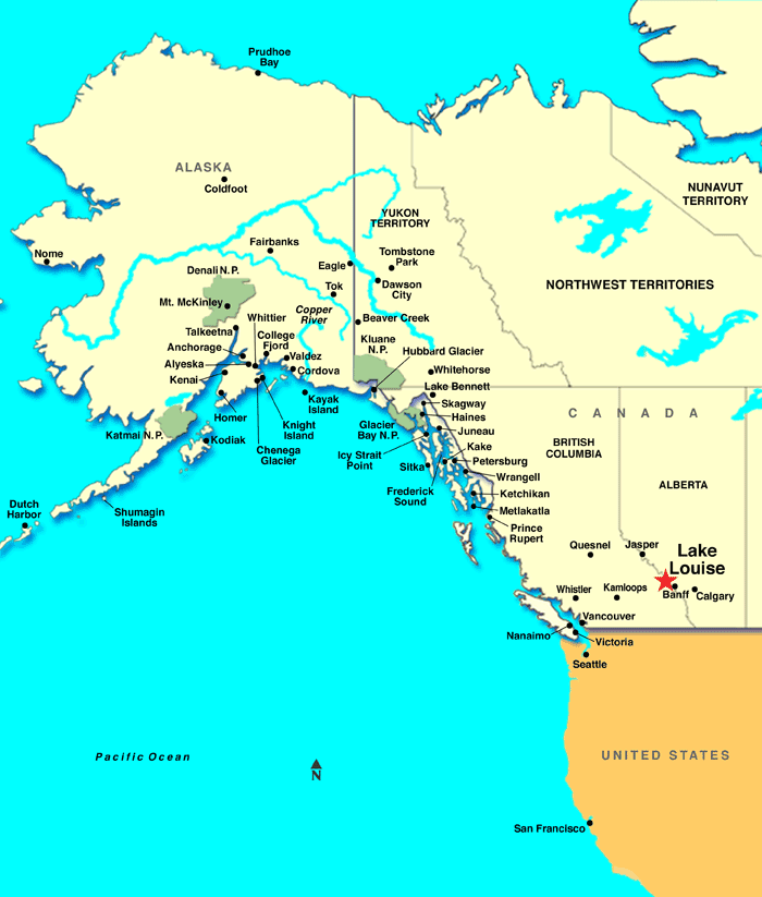 Lake Louise Map Canada Toursmaps Com