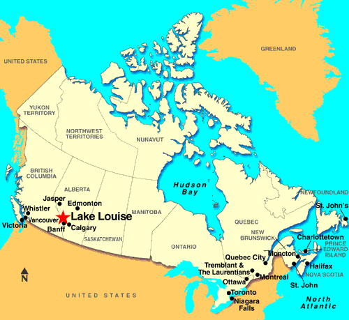 lake louise carte