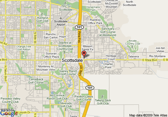map of scottsdale arizona 15 Map of Scottsdale Arizona