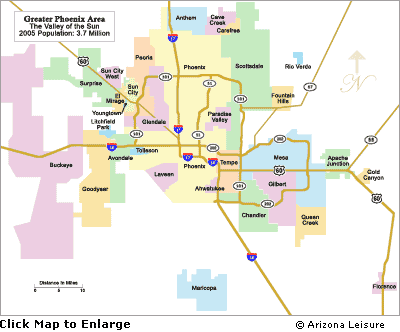 map of scottsdale arizona 2 Map of Scottsdale Arizona