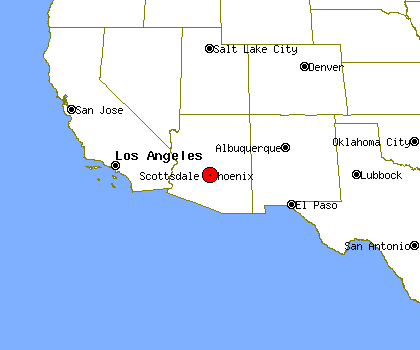 map of scottsdale arizona 7 Map of Scottsdale Arizona