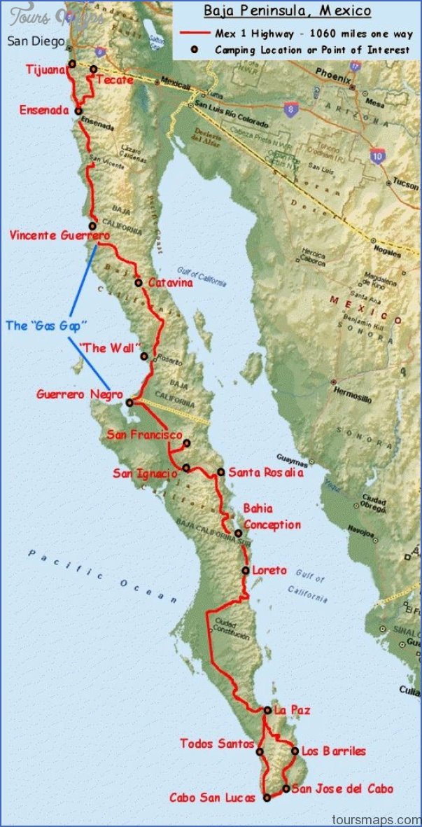 maps of baja california mexico 2 Maps of Baja California Mexico