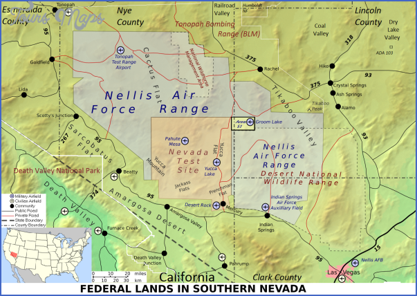 mercury nevada map 2 Mercury Nevada Map