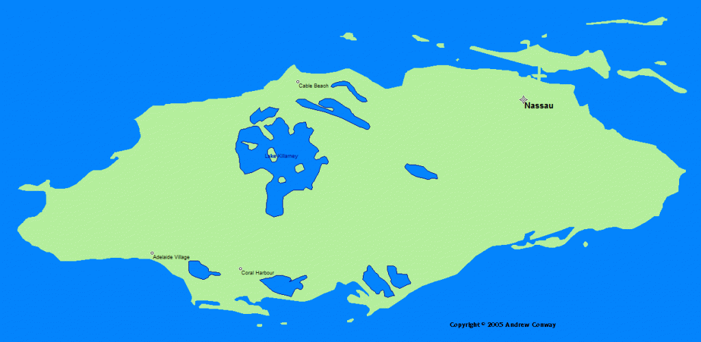 printable map of nassau bahamas cruise port