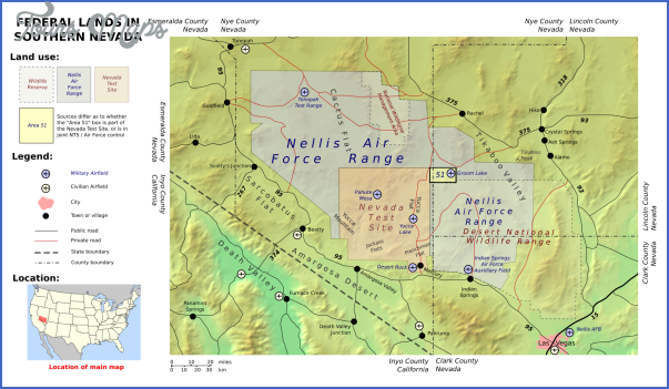 nellis air force base map 2 Nellis Air Force Base Map