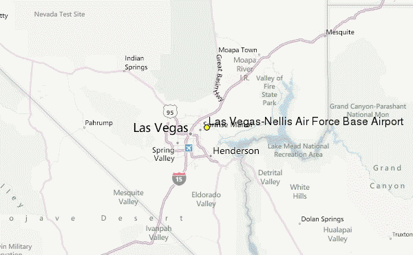 nellis air force base map 5 Nellis Air Force Base Map