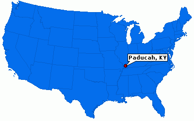 paducah kentucky map 4 Paducah Kentucky Map