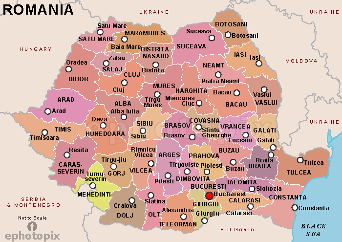 romania map in world map  12 Romania Map In World Map
