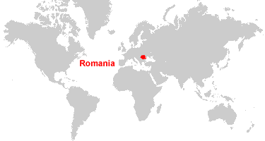 romania map in world map  4 Romania Map In World Map