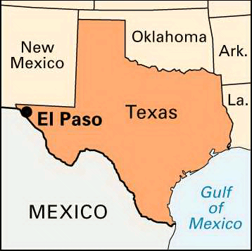 el paso texas map 7 El Paso Texas Map