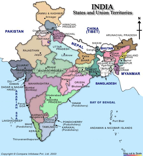 india tour map 11 India Tour Map