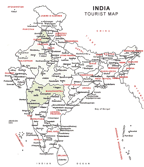 india tour map 8 India Tour Map