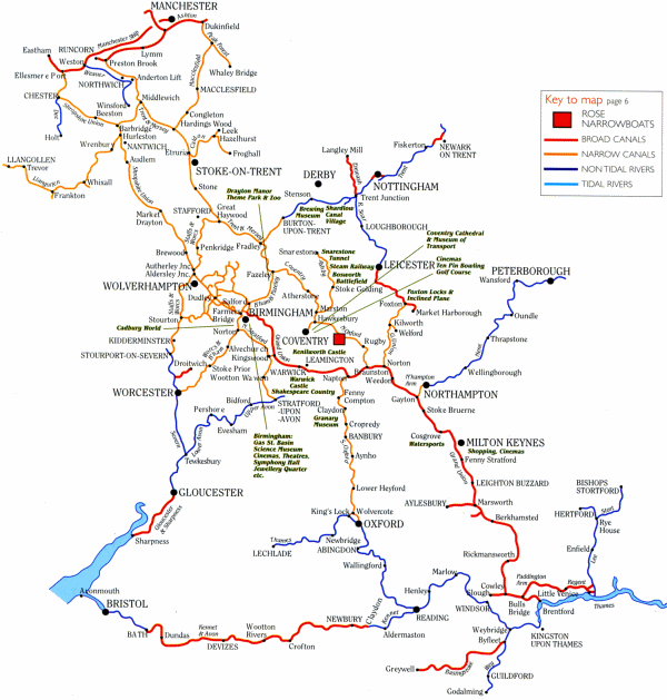 uk canal map 11 Uk Canal Map