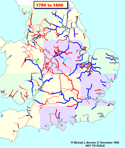 uk canal network map 8 Uk Canal Network Map