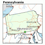 waynesboro pennsylvania map 14 150x150 Waynesboro, Pennsylvania Map