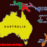 australia new zealand map 150x150 Christchurch New Zealand Map