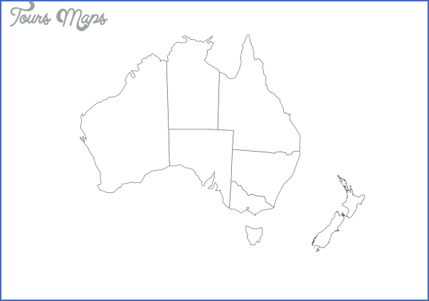geo map australia and new zealand contour Maps Of Australia And New Zealand