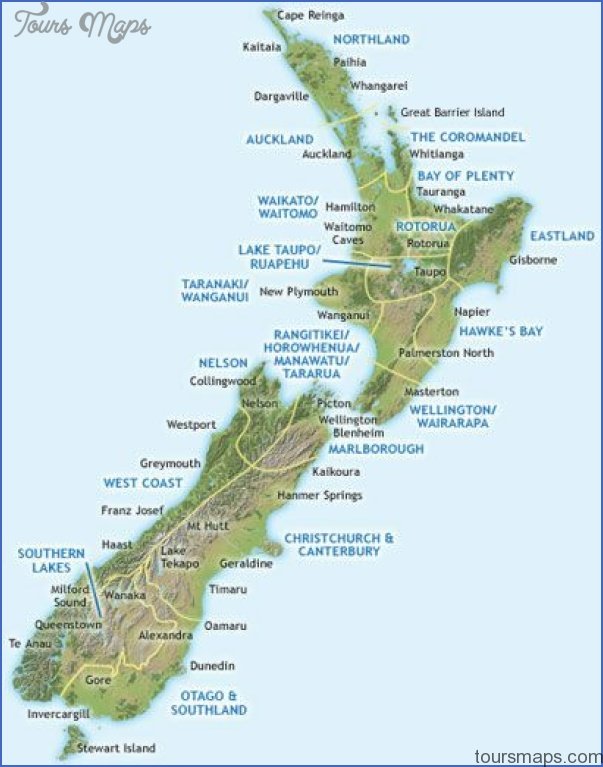 Google Maps New Zealand North Island