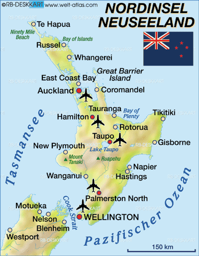 karte 3 537 Taupo New Zealand Map