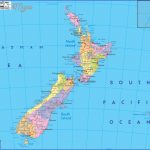 large detailed administrative map of new zealand with roads cities and airports for free 150x150 Map Of New Zealand Airports