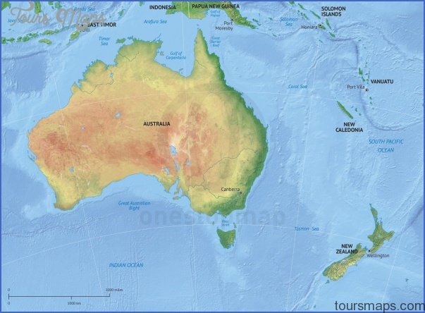 map of australia new zealand 0 Map Of Australia New Zealand
