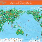 map world web 1024x1024 1 150x150 New Zealand On A Map Of The World