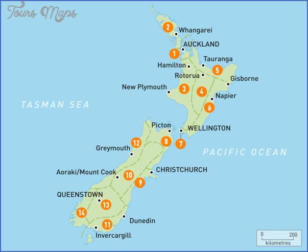 maps of new zealand 2 Maps Of New Zealand