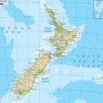 new zealand physical map 150x150 New Zealand Map Printable