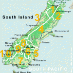 regions new zealand map southisland 150x150 Map Of South New Zealand