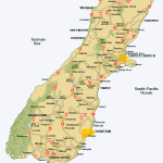 southisland 150x150 New Zealand Map Printable