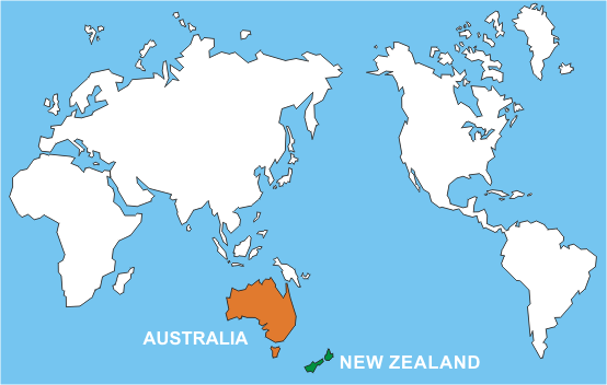 world01 World Map Of New Zealand