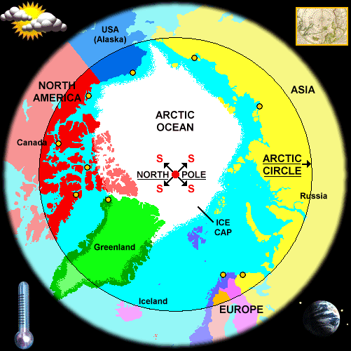 arctic circle map 9 Arctic Circle Map