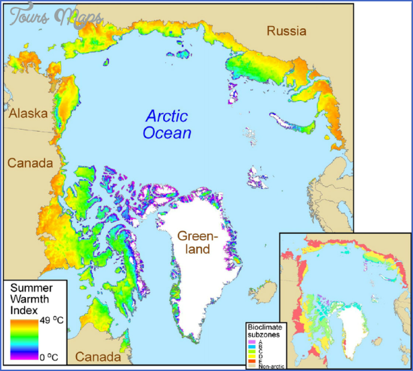 map of the arctic tundra 13 Map Of The Arctic Tundra