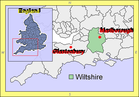 wiltshire map Marlborough, Wiltshire Map